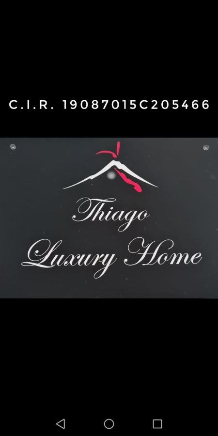 Thiago Luxury Home Catane Extérieur photo
